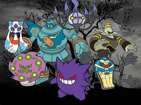 ghost psychic pokemon.